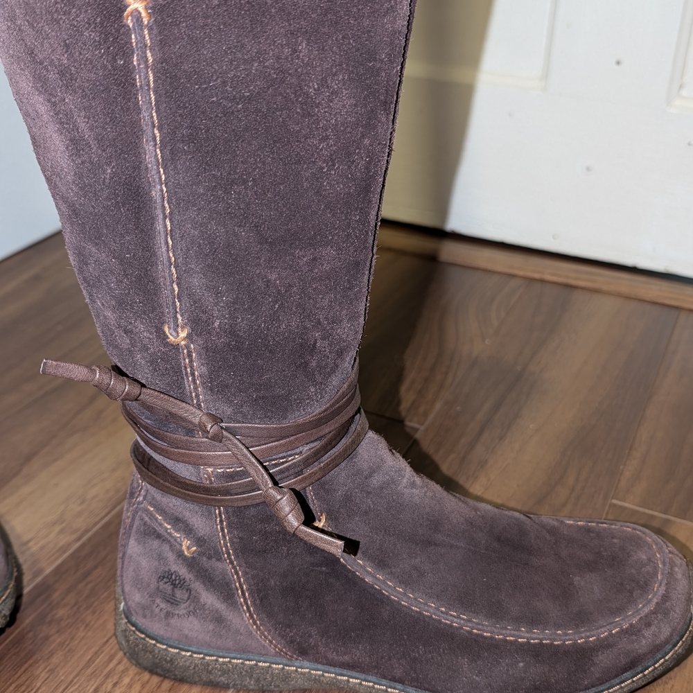 Timberland Suede Knee High Boots
